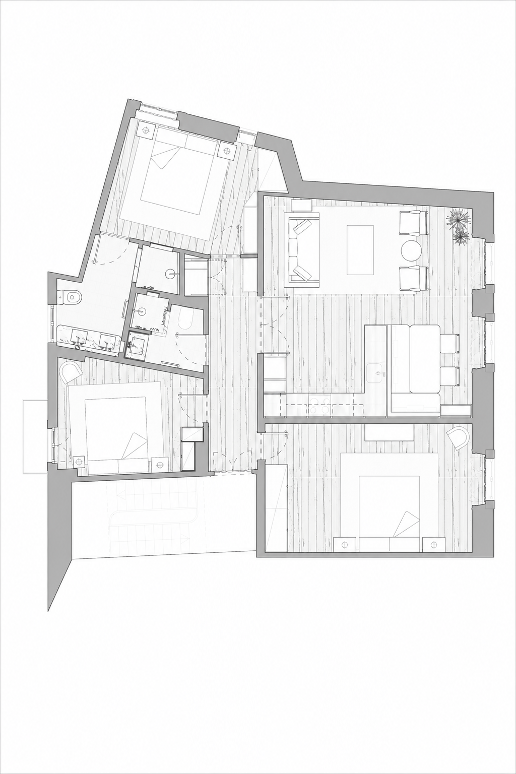 Floor plan of AlmiRei 18